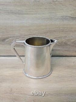 1853 Elkington, Mason & Co Silverplate Coffee & Tea Set (4 Pcs) Cream Sugar 8023