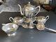 1883 Brogers Silver, Silver Plate. Small Tea Set Along With 14 Paul Revere Design