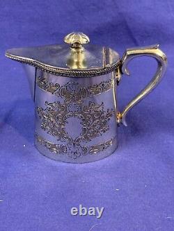 1920's James Dixon & Sons Victorian Tea Set Very Ornate Design 12