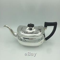 1924 Chester England 3 Piece Sterling Silver Tea Set