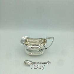 1924 Chester England 3 Piece Sterling Silver Tea Set