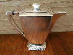 1929 Rare 5pc ROGERS BROTHERS Legacy Silverplate ART DECO Coffee Tea Service Set