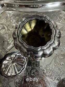 1940s Sheffield Design Community Ascot Silver Plate Tea Coffee Serving Set