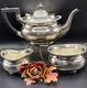 3 Piece Tea Set Silver Plated By Barker Ellis England Antique 1906-12 Excel Cond