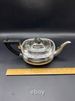 3 piece Tea set Silver plated by Barker Ellis England Antique 1906-12 Excel cond