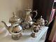 4 Piece International Silver Silverplate St. James Tea Set (some Issues)