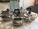 5-pce Antique Sheffield Silver Plate Regency Style Tea Set With 2 Teapots