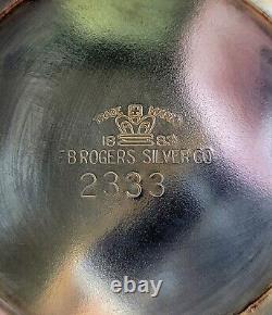 5 Pc FB Rogers 1883 Silverplate Tea Set 2333 Vintage 1950's USA