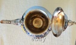 5 Pc FB Rogers 1883 Silverplate Tea Set 2333 Vintage 1950's USA