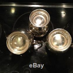 5 pc. Fisher Sterling Silver Tea Coffee Set 2326.46 ounces