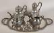 5374g Sterling Silver Rich Antique French Rococo Style Embossed Coffee Tea Set 6