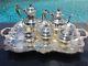 6 Pc Heavy 1946 Gorham Sterling French Style Coffee / Tea Set Great Condition
