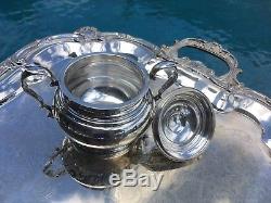 6 Pc Heavy 1946 Gorham Sterling French Style Coffee / Tea Set Great Condition