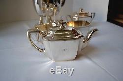 6 Pc Tiffany & Co. Hampton Sterling Silver Tea Set