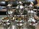 7 Piece Silver On Copper Coffee And Tea Service Set