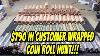 790 Customer Wrapped Coin Roll Hunt Silver Errors Ws And More