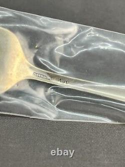 8 Pc NOS Watson WINDSOR ROSE Sterling Silver 5 pc Place Set + 3 Teaspoons MINT