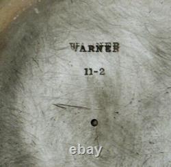 A. E Warner Sterling Tea Set c1850 HAND DECORATED