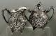 A. G Schultz Sterling Tea Set C1920 H. Mahlers & Sons, Raleigh Nc
