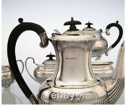 A097 A William Adams Ltd. 5 Piece Sterling Silver Tea and Coffee Set, Birmingham