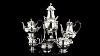 Antique 19thc French Empire Solid Silver Six Piece Tea Service C 1890