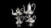 Antique 19thc Victorian Solid Silver 4 Piece Tea Coffee Set London C 1853