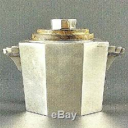 Antique Art Deco Silver Plated Tea Coffee Set French Christofle