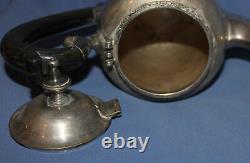 Antique EPNS Pioneer tea set teapot, sugar bowl and creamer jug