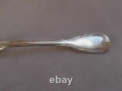 Antique French Sterling Silver Tea Spoons, Set Of 12, Late 19 Century