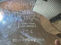Antique Georgian Court International Silver Company Silver Soldered Tea Set