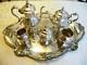 Antique Gorham Sterling Silver Chantilly Coffee And Tea Set 6pc (waste & Tray)