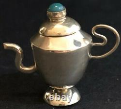 Antique MINI Sterling Silver 6 pcs Tea/Coffee Set with Tray