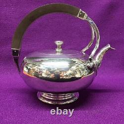 Antique Meriden B. Co Silverplate Tea Set Of 3