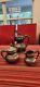 Antique Quadruple Silver Plated Tea Pot/creamer/sugar Bowl Set, 3 Pieces