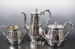 Antique Reed & Barton Silverplate Coffee And Tea Set