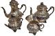 Antique Silver 800 Complet Tea Set 1800 Grams