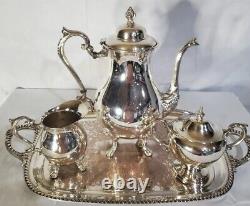 Antique Silver Plated Melford Coffee/Tea Set