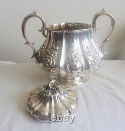 Antique Silver Plated Repousse Tea / Coffee Set
