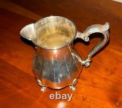 Antique Silver plate Tea Coffee Set Chippendale Pattern by International Silver