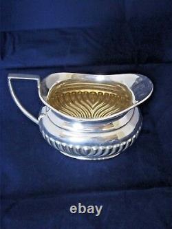 Antique Silver plated four piece tea service set by Robert Pringle 1882