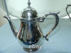 Antique Sterling Silver Exemplar 5 piece Tea Set no monogram