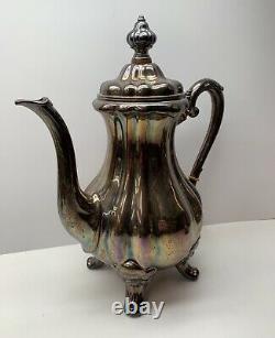 Antique Sterling Silver Tea Set 1766 Grams JB & SM Knowles