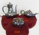 Antique Tiffany & Co Silver Soldered Melon Form Coffee Tea Set Free Shipping