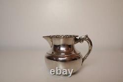 Antique VAN BERGH Quadruple Plate Silver 5 Piece Tea Coffee Set Rochester NY #25