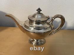 Antique silver plated tea set