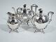 Ball, Black / Wendt Tea Set Antique Aesthetic American Sterling Silver