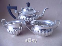 Beautiful Antique Sterling Silver Tea Set Service 1923