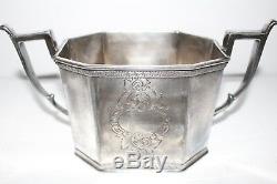 Beautiful Antique1917 Coffee Tea Set Silver