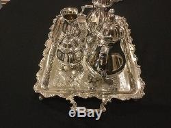 Beautiful Joanne Webster-wilcox Silver Plated 5 Pieces Tea Coffee Set