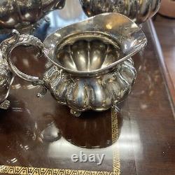 Beautiful Sheffield silver plated tea set